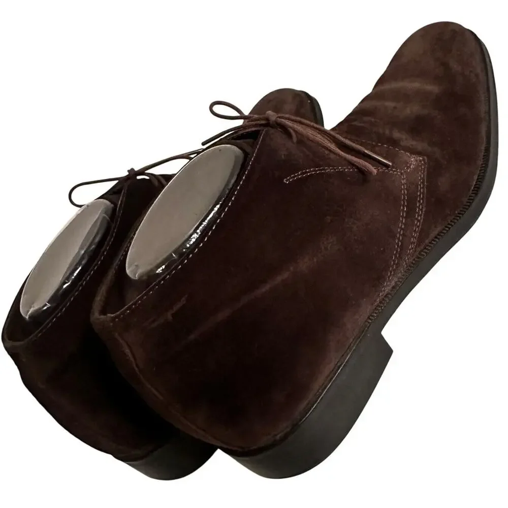 Salvatore Ferragamo elegant suede